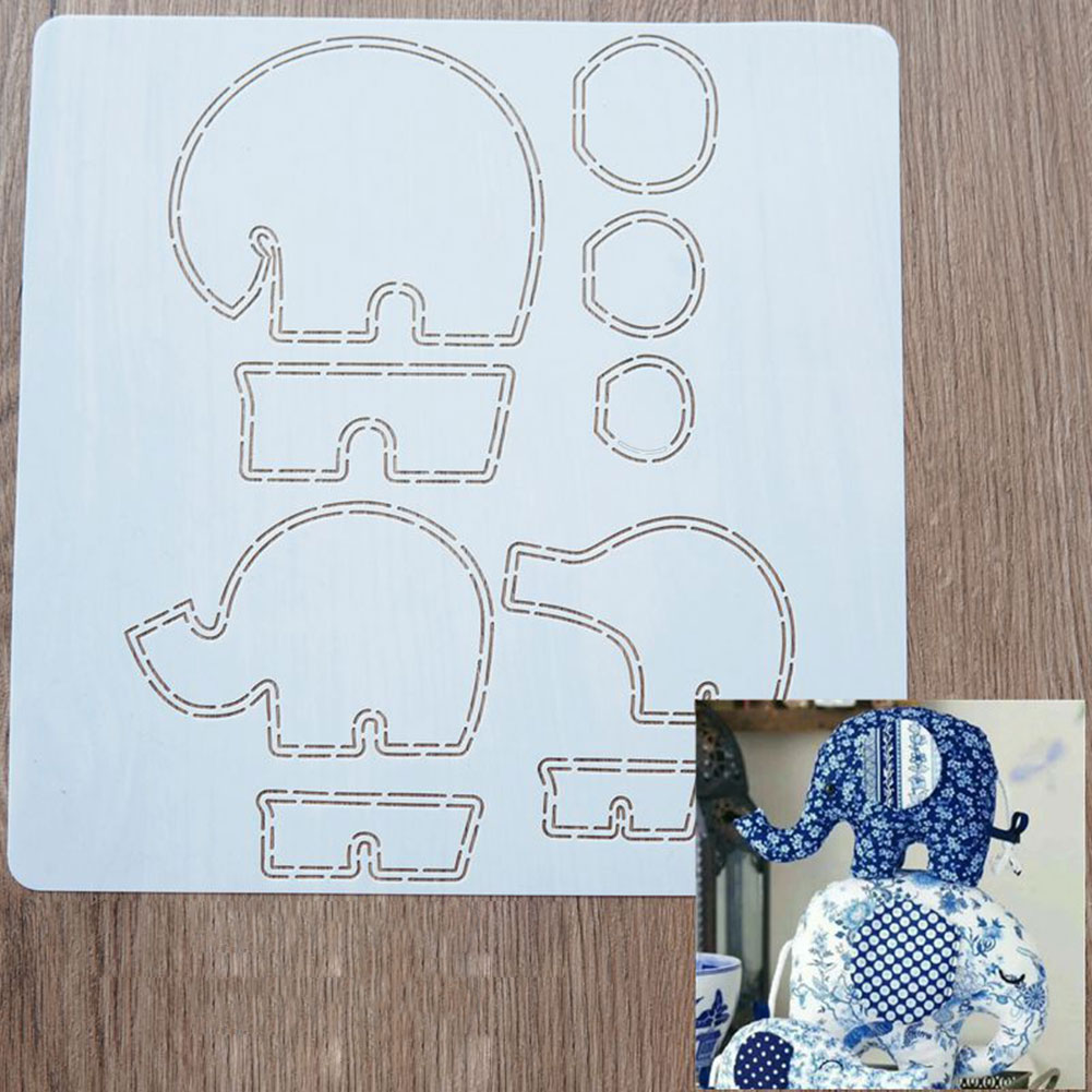Art Craft Template - Plasitc Quilting Template Stencils Reusable Drawing