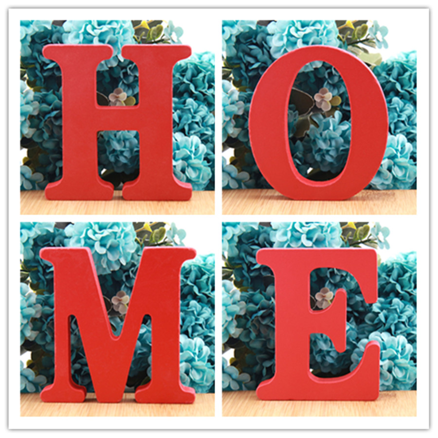 Art Craft Letter A - 1pc 10CMX10CM Red Art Craft Free