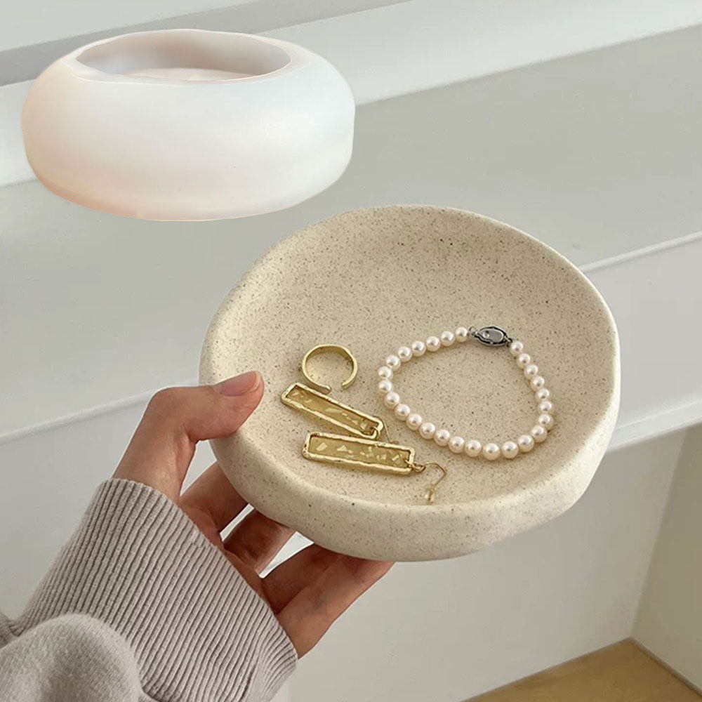 Unique Art Craft - Unique Shape Tray Mold for Cement