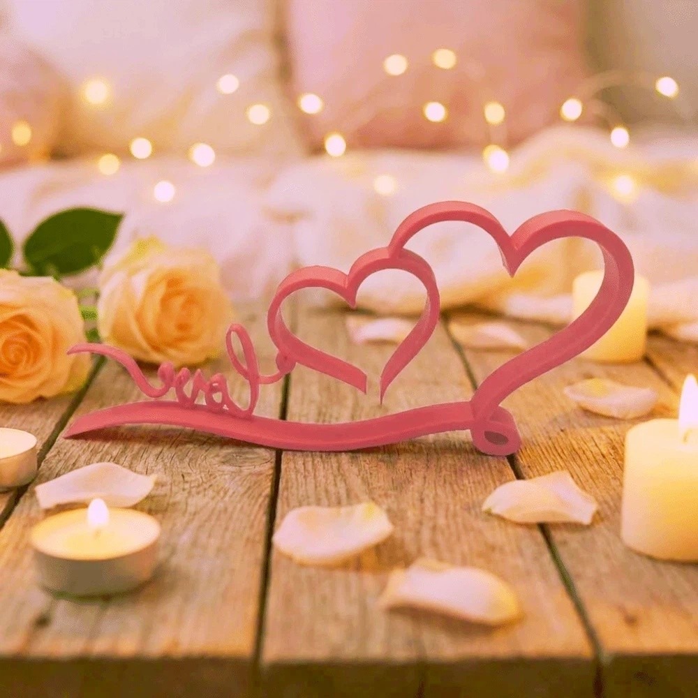 Art And Craft Valentine - 3D Print A Little Sign To