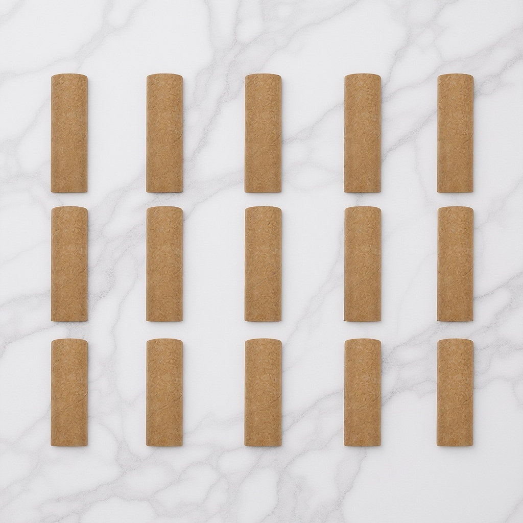 Art Craft Cardboard - 15Pcs Kraft Paper Tubes Multi-Use Cardboard
