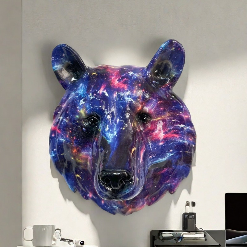 Art Craft Lion - Vintage Style Resin Animal Wall Decor