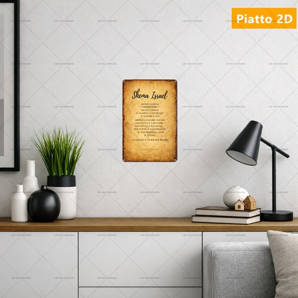 Art & Craft Activities For Toddlers - CIFBUY Hebrew Scripture Aluminum Wall Art