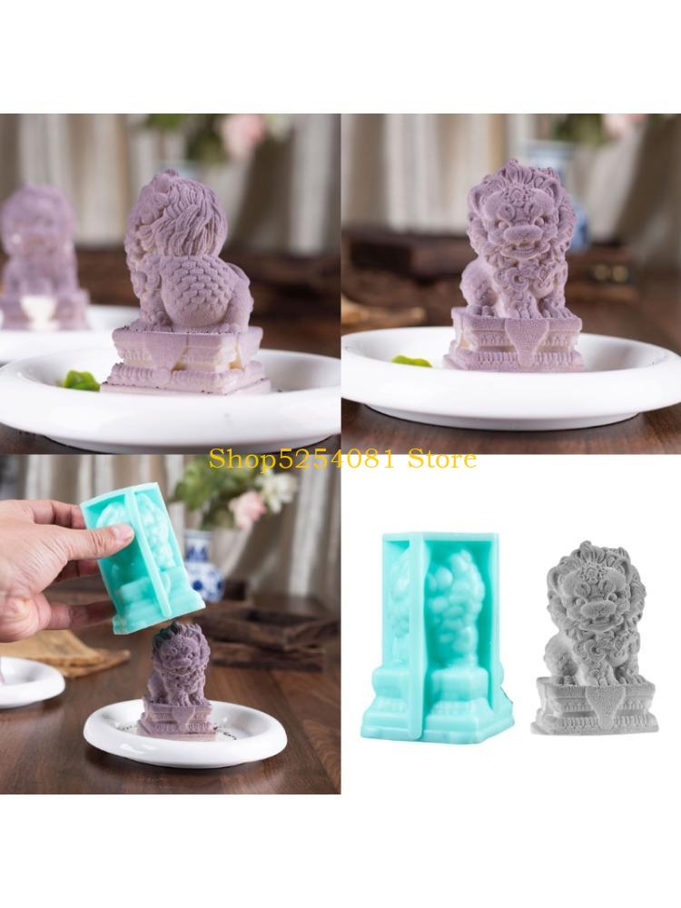 Art Craft Lion - AXYC Safe Chinese Lions Silicone Molds