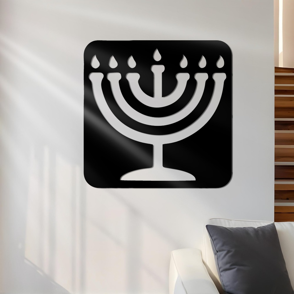 Art & Craft Activities For Toddlers - CIFBUY Iron Wall Art Vintage Menorah
