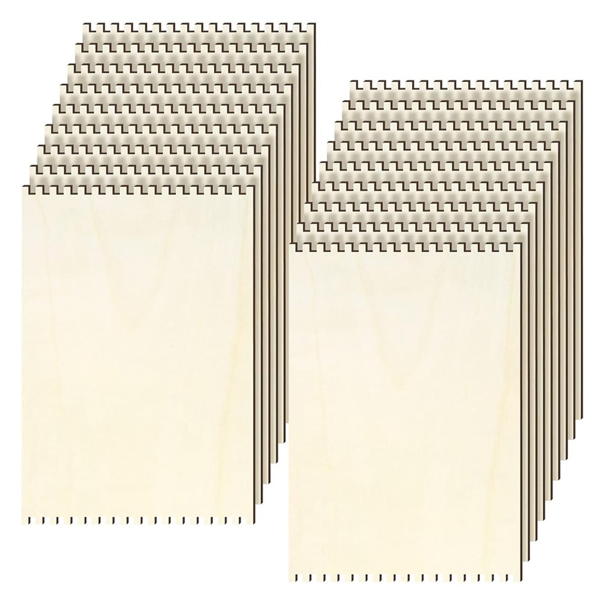 18 Pcs Beginners Wooden Notche - Art Craft Adult ulasan dan harga