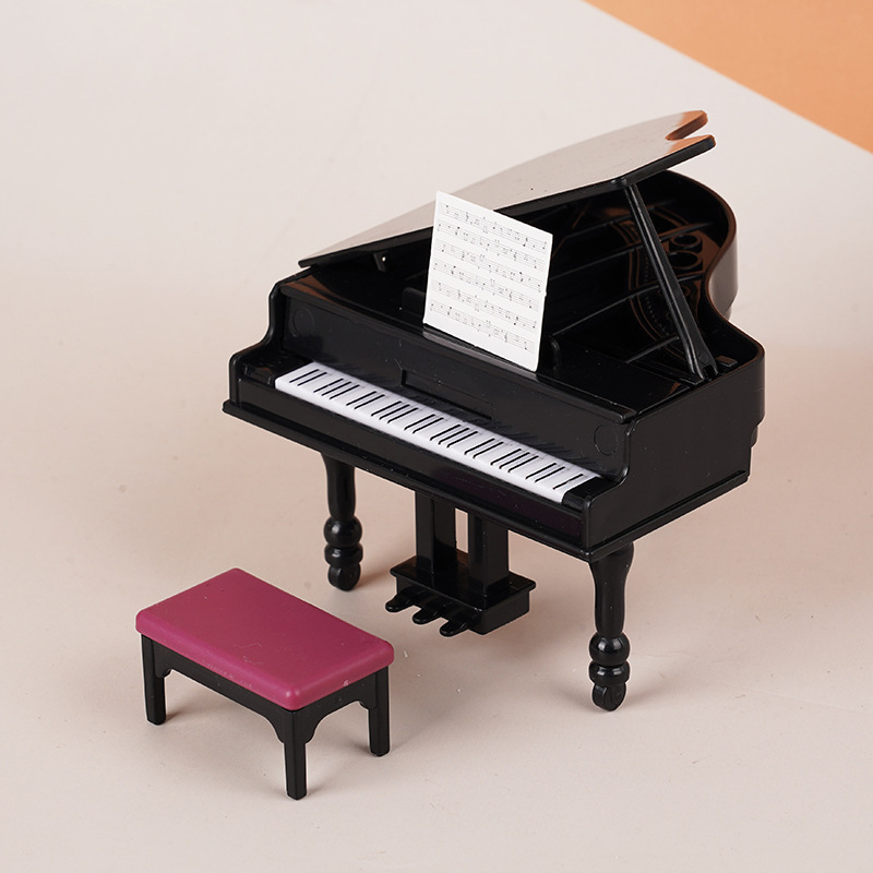 1:12 Dollhouse Miniature Piano - Art Craft House ulasan dan harga