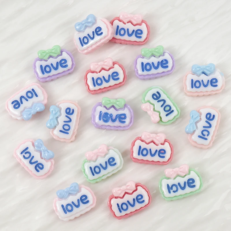 30Pcs Mini Love Letter Resin F - Art Craft Letter A ulasan dan harga