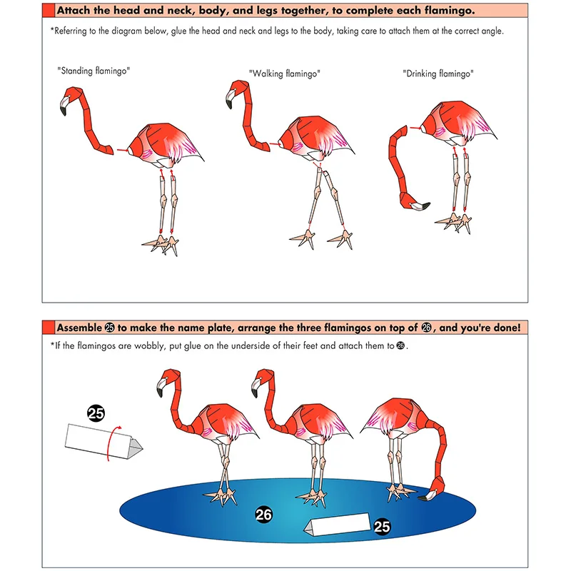 Caribbean Flamingo Folding Thr - Art Craft Cardboard ulasan dan harga