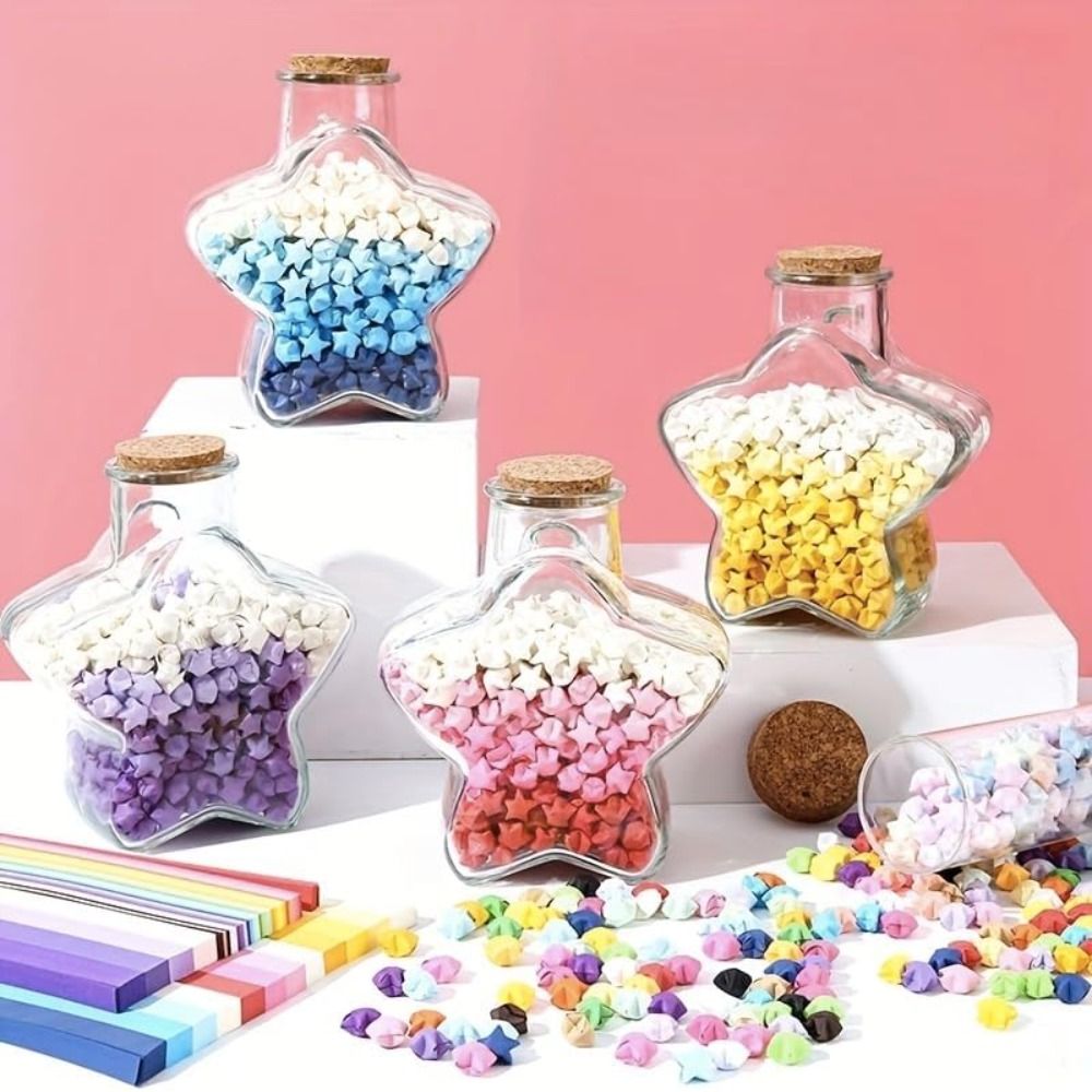 540 Sheets Origami Paper Stars - Art Craft Show ulasan dan harga