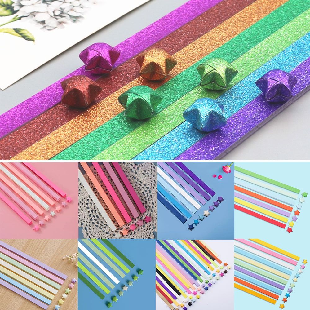 540 Sheets Origami Paper Stars - Art Craft Show ulasan dan harga