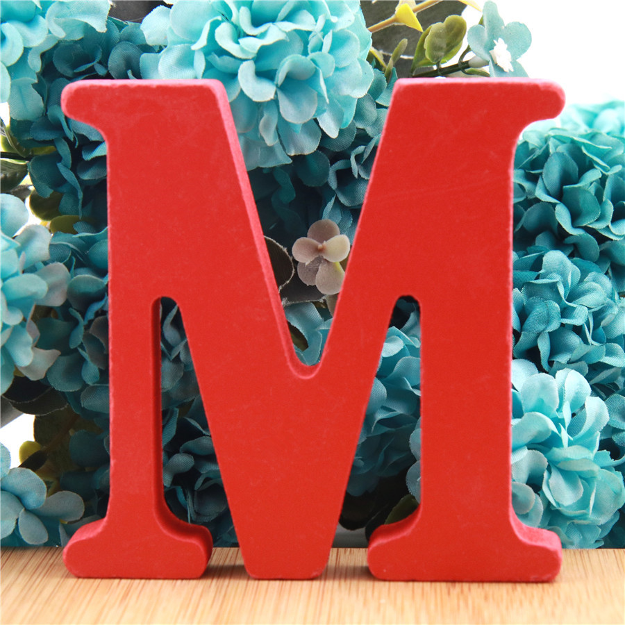 1pc 10CMX10CM Red Art Craft Fr - Art Craft Letter A ulasan dan harga