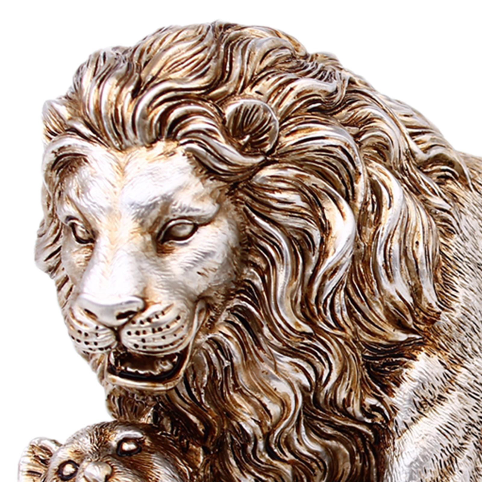 Lion Statue Home Decoration Ar - Art Craft Lion ulasan dan harga