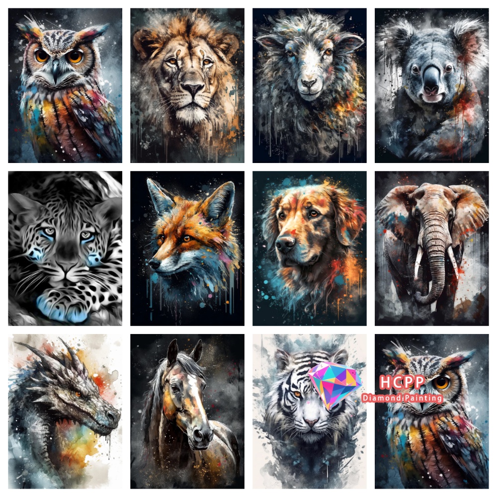 Animals Lion Koala Tiger Diamo - Art Craft Lion ulasan dan harga