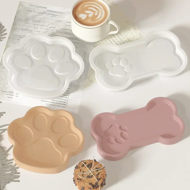 Diy Dog Bone-shaped Tray Gypsu - Art Craft Show ulasan dan harga