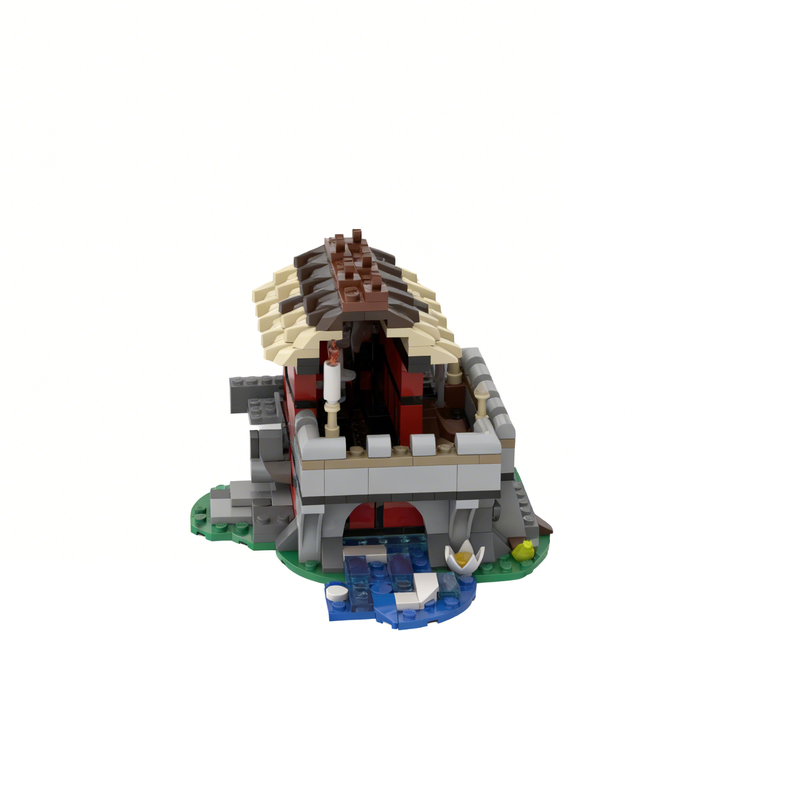 2815pcs MOC Medieval Town Squa - Art Craft Lion ulasan dan harga