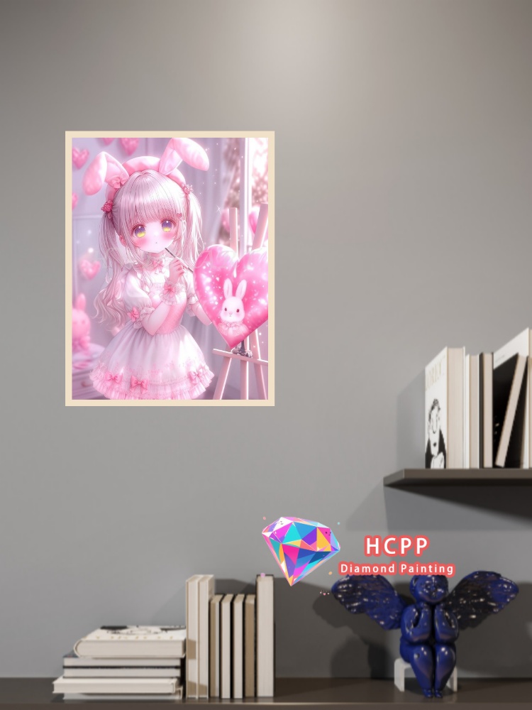 Cartoon Girl Fairy Diamond Pai - Unique Art Craft ulasan dan harga