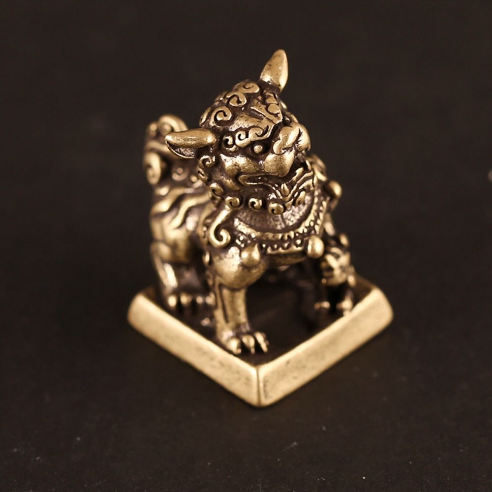 Feng Shui Decoration Tea Pet B - Art Craft Lion ulasan dan harga