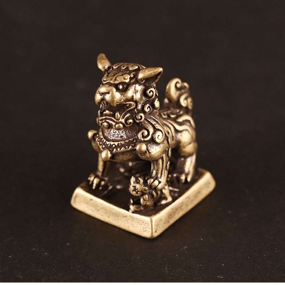 Feng Shui Decoration Tea Pet B - Art Craft Lion ulasan dan harga