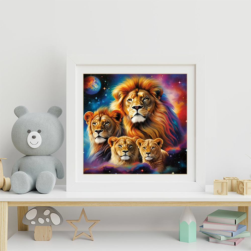 Momoart Diamond Painting Lions - Art Craft Lion ulasan dan harga