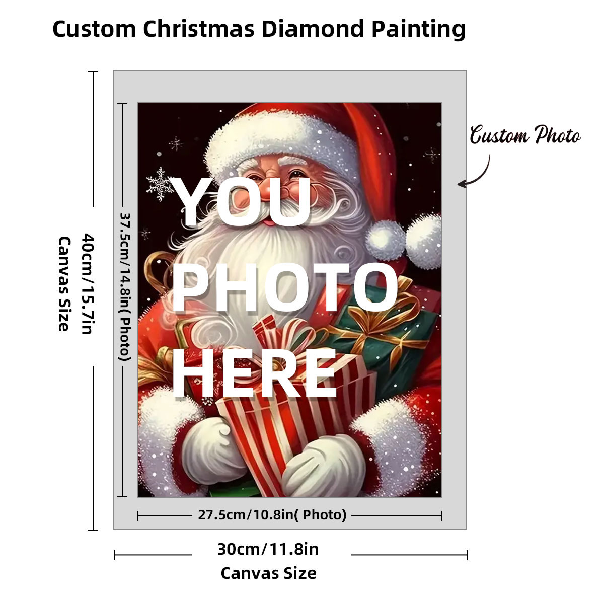 Custom Photo Diamond Painting, - Art And Craft Valentine ulasan dan harga