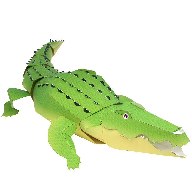 Crocodile Folding Origami Art  - Art Craft Cardboard ulasan dan harga
