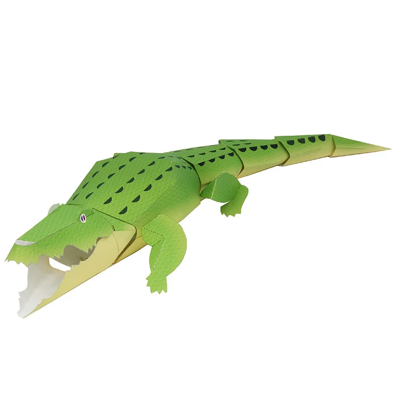 Crocodile Folding Origami Art  - Art Craft Cardboard ulasan dan harga