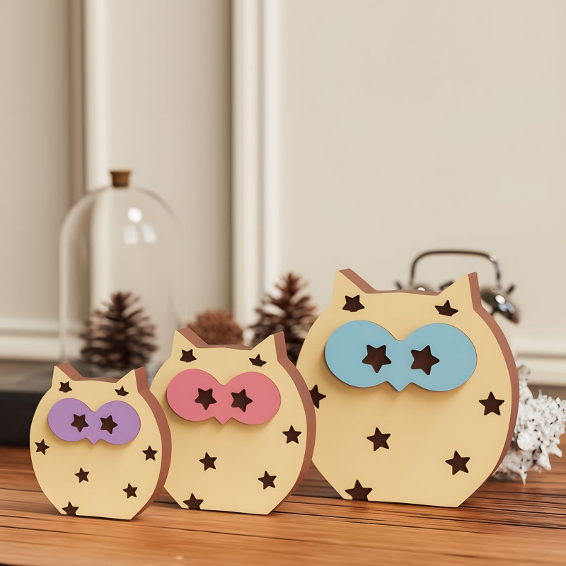 Owl Desktop Ornament Silicone  - Art Craft Show ulasan dan harga