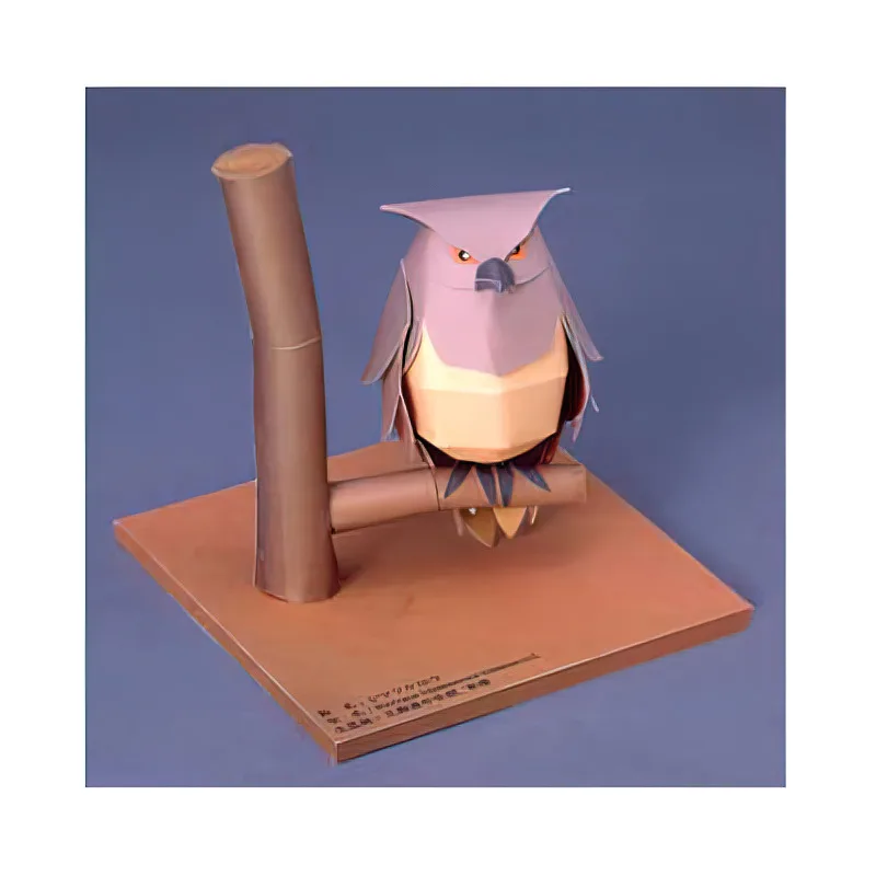 Blakiston's Fish Owls Origami  - Art Craft Cardboard ulasan dan harga