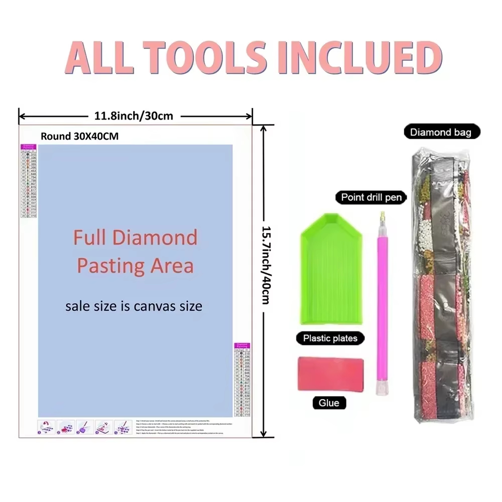 Diamond Mosaic New Collection  - Unique Art Craft ulasan dan harga