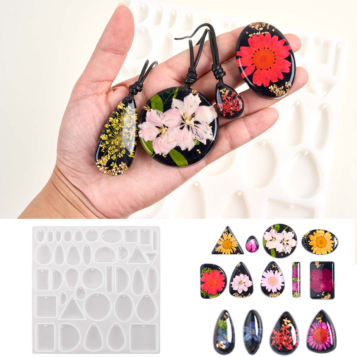 Time Stone Pendant Silicone Mo - Art Craft Show ulasan dan harga