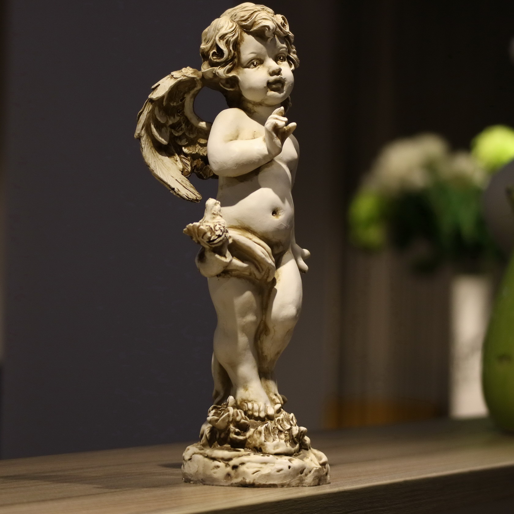 Retro Resin Angel Figurine 29c - Unique Art Craft ulasan dan harga