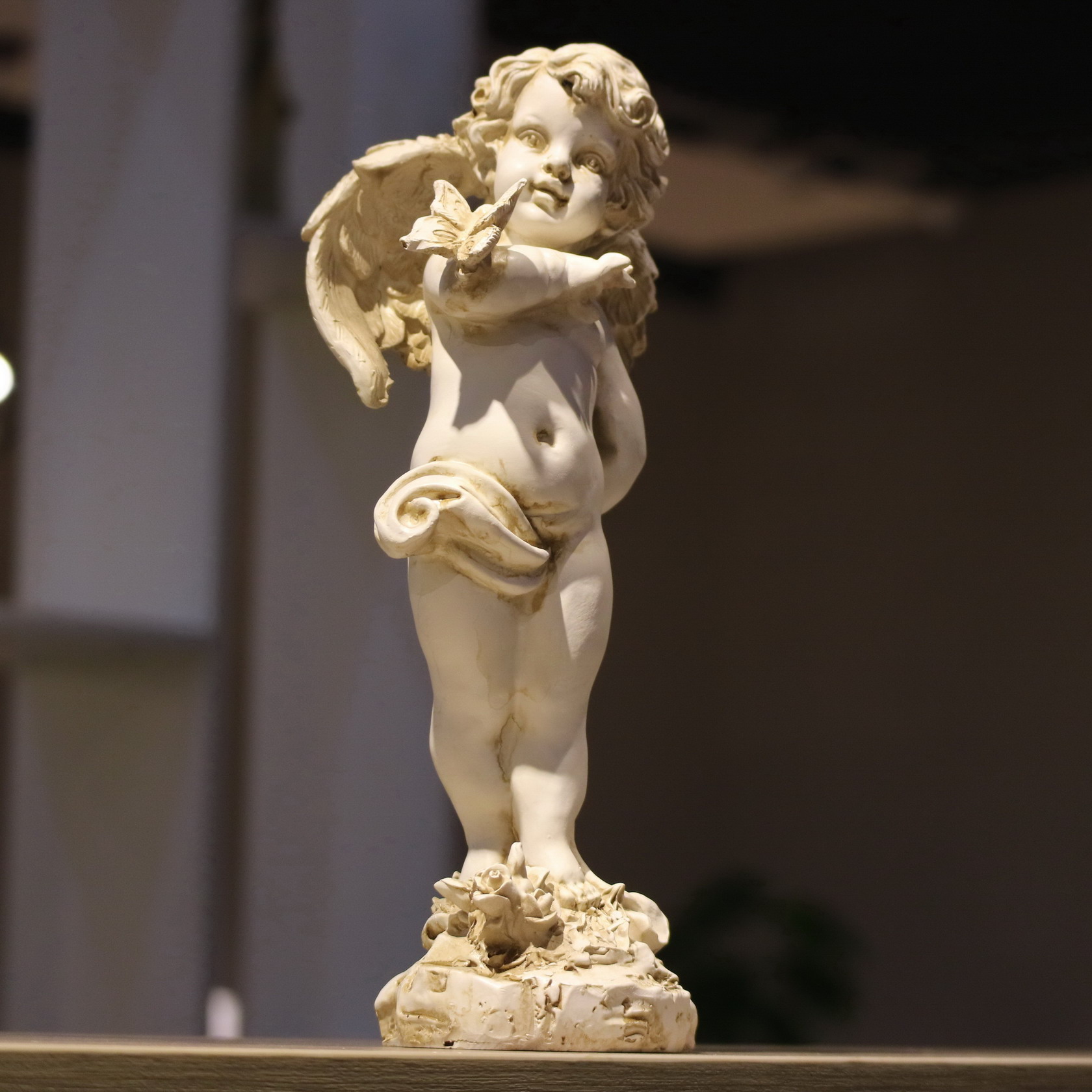 Retro Resin Angel Figurine 29c - Unique Art Craft ulasan dan harga