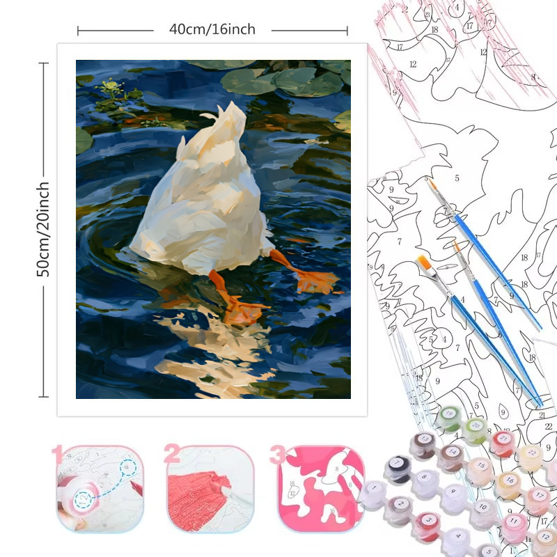 Paint By Numbers Kit for Adult - Art Craft Letter A ulasan dan harga