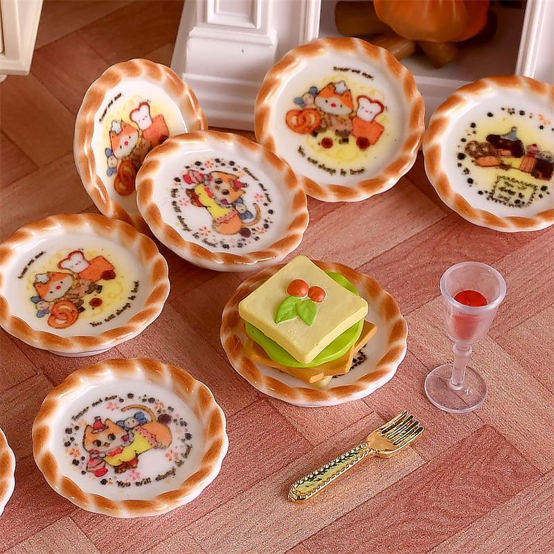10Pcs/set Dollhouse Miniature  - Art Craft House ulasan dan harga