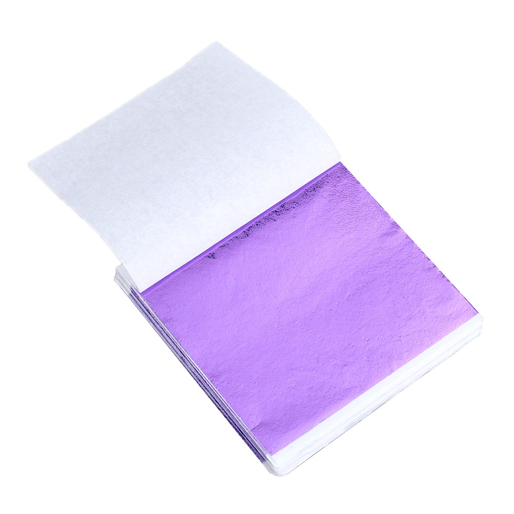 50Pcs 8x8.5cm Gold Leaf Sheets - Art Craft With Paper ulasan dan harga