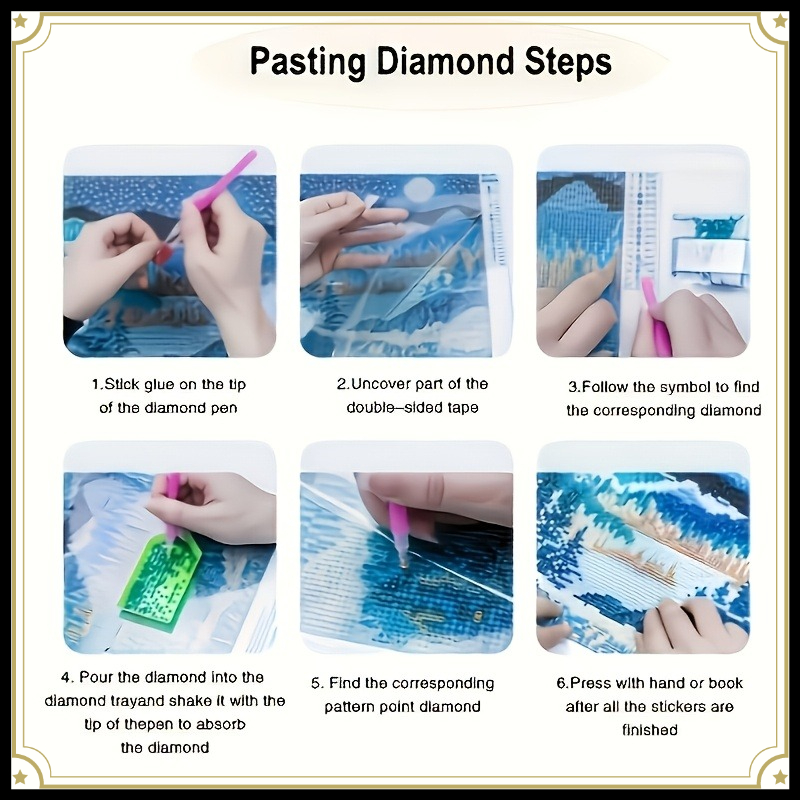 Full Round Diamond Painting Cu - Art Craft Room Ideas ulasan dan harga