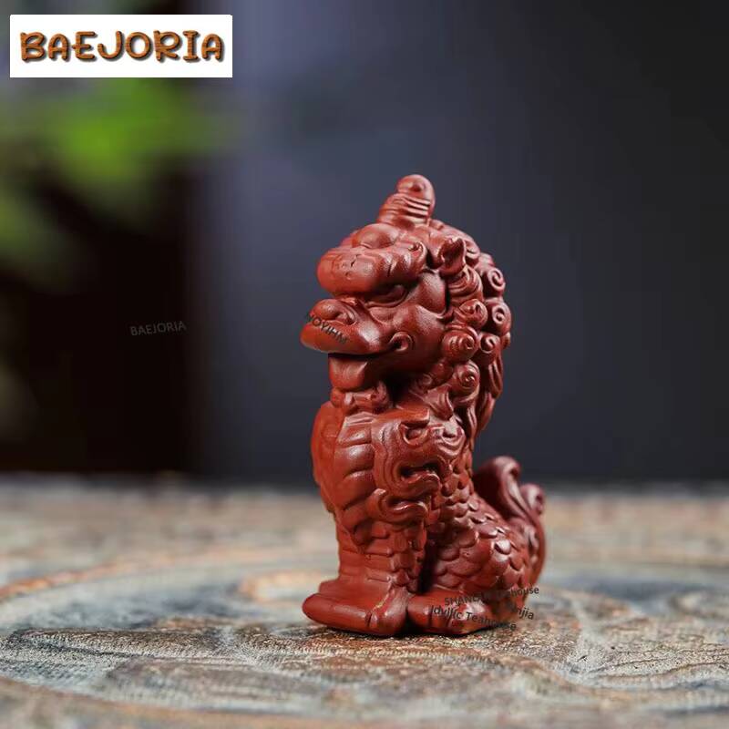 Exquisite Lion Art Purple Clay - Art Craft Lion ulasan dan harga