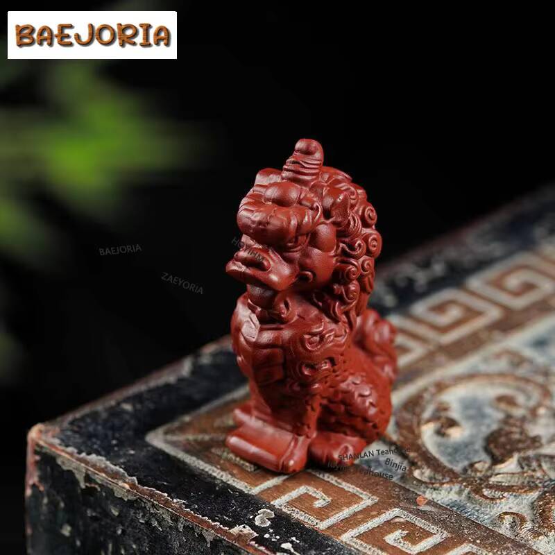 Exquisite Lion Art Purple Clay - Art Craft Lion ulasan dan harga