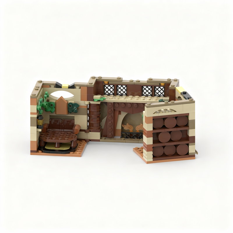 301pcs MOC Harry HP Common Roo - Art Craft Room Ideas ulasan dan harga