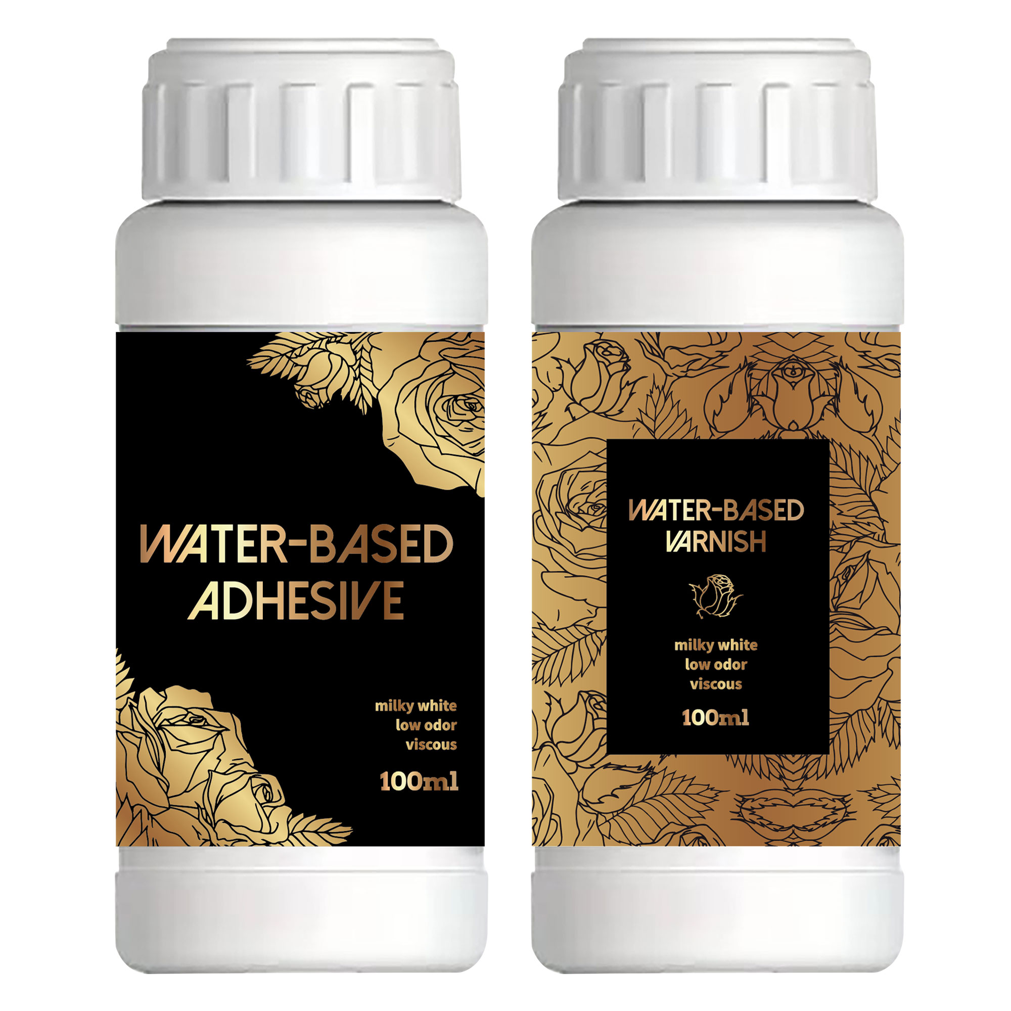 100ML/200ML Golden Foil Adhesi - Art Craft Kit ulasan dan harga