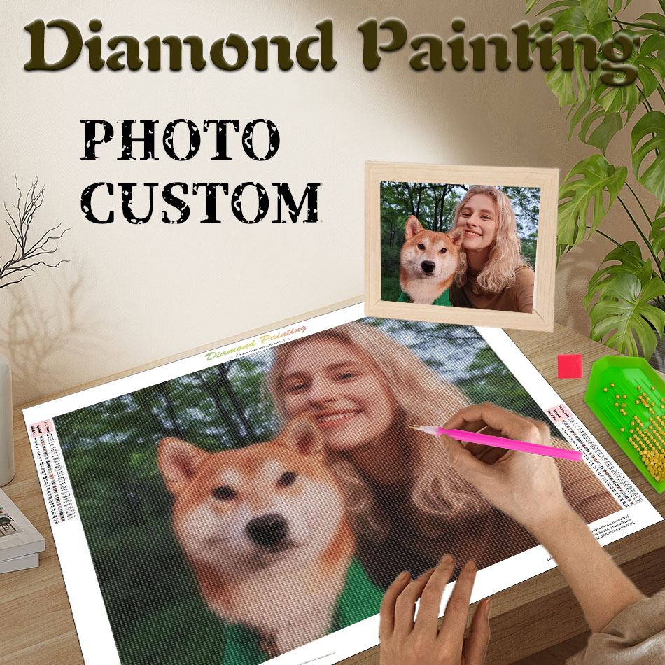PhotoCustom Diamond Painting C - Unique Art Craft ulasan dan harga