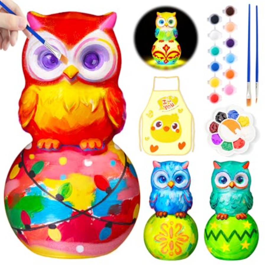 Paint Your Own Lamp Kit, Arts  - Art Craft Kit ulasan dan harga
