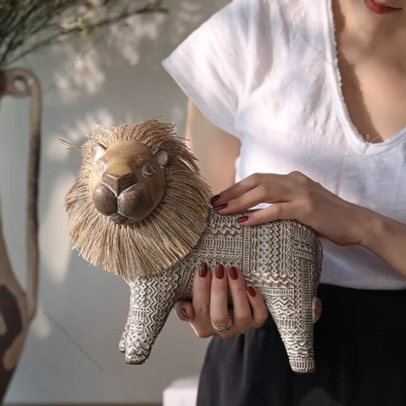 ​​Nordic Style Artistic Lion M - Art Craft Room Ideas ulasan dan harga