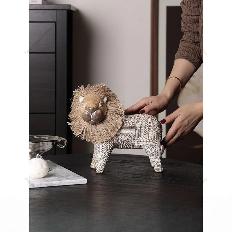 ​​Nordic Style Artistic Lion M - Art Craft Room Ideas ulasan dan harga