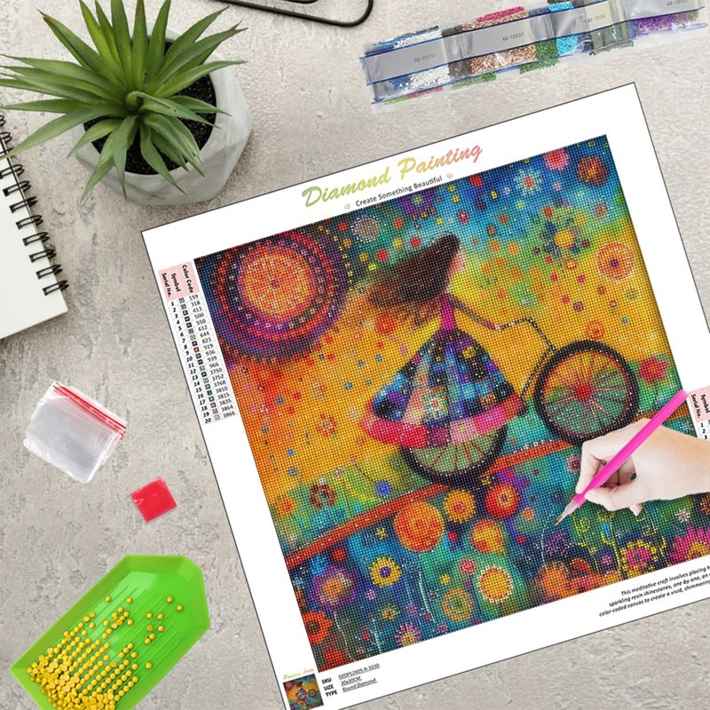 RUOPOTY Diamond Painting Livin - Art Craft Room Ideas ulasan dan harga