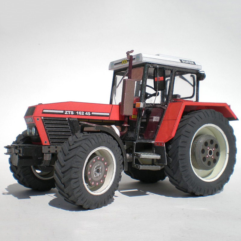 Zetor 162 45 Tractor 1:32 Czec - Art Craft Cardboard ulasan dan harga