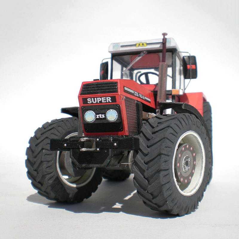 Zetor 162 45 Tractor 1:32 Czec - Art Craft Cardboard ulasan dan harga