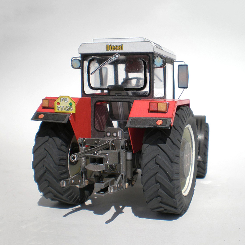 Zetor 162 45 Tractor 1:32 Czec - Art Craft Cardboard ulasan dan harga