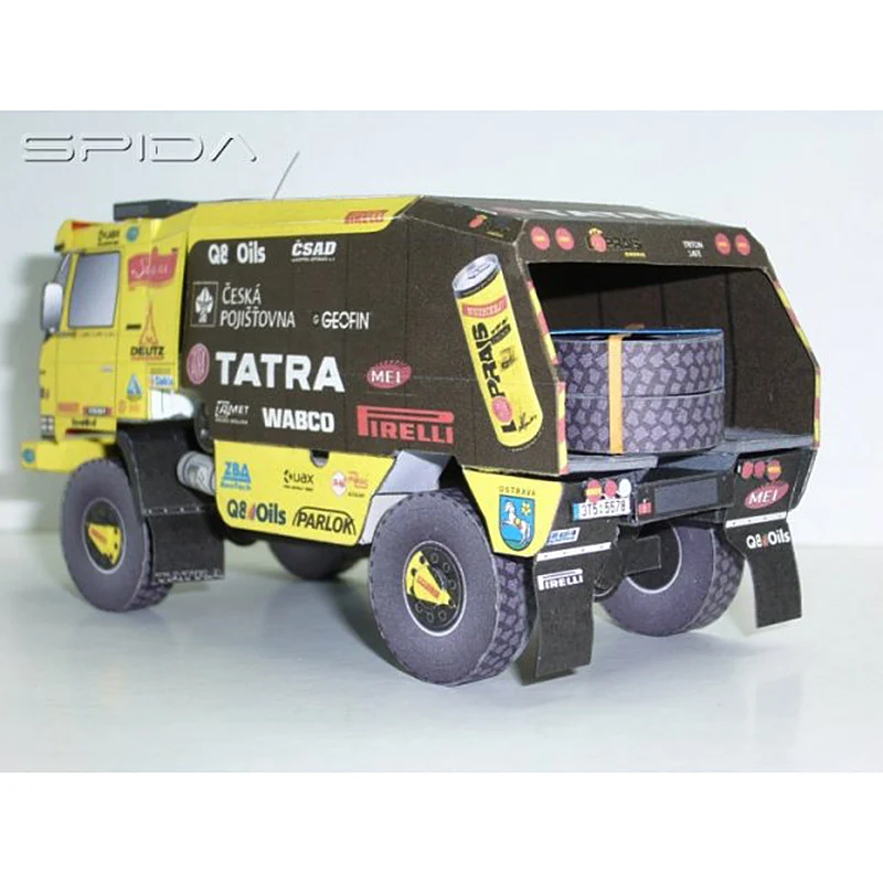 Tatra 815 2008 Truck 1:53 Daka - Art Craft Cardboard ulasan dan harga